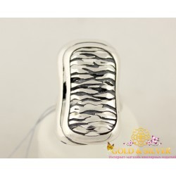 Серебряное кольцо без камней 1340